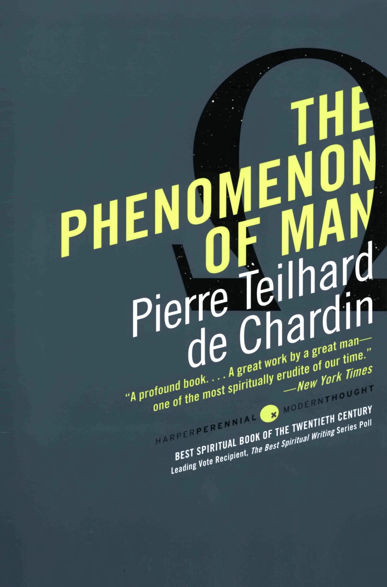 The Phenomenon of Man book cover