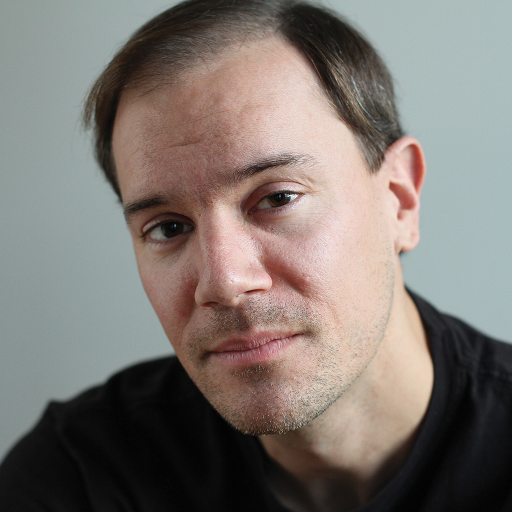 Portrait of Bret Victor.
