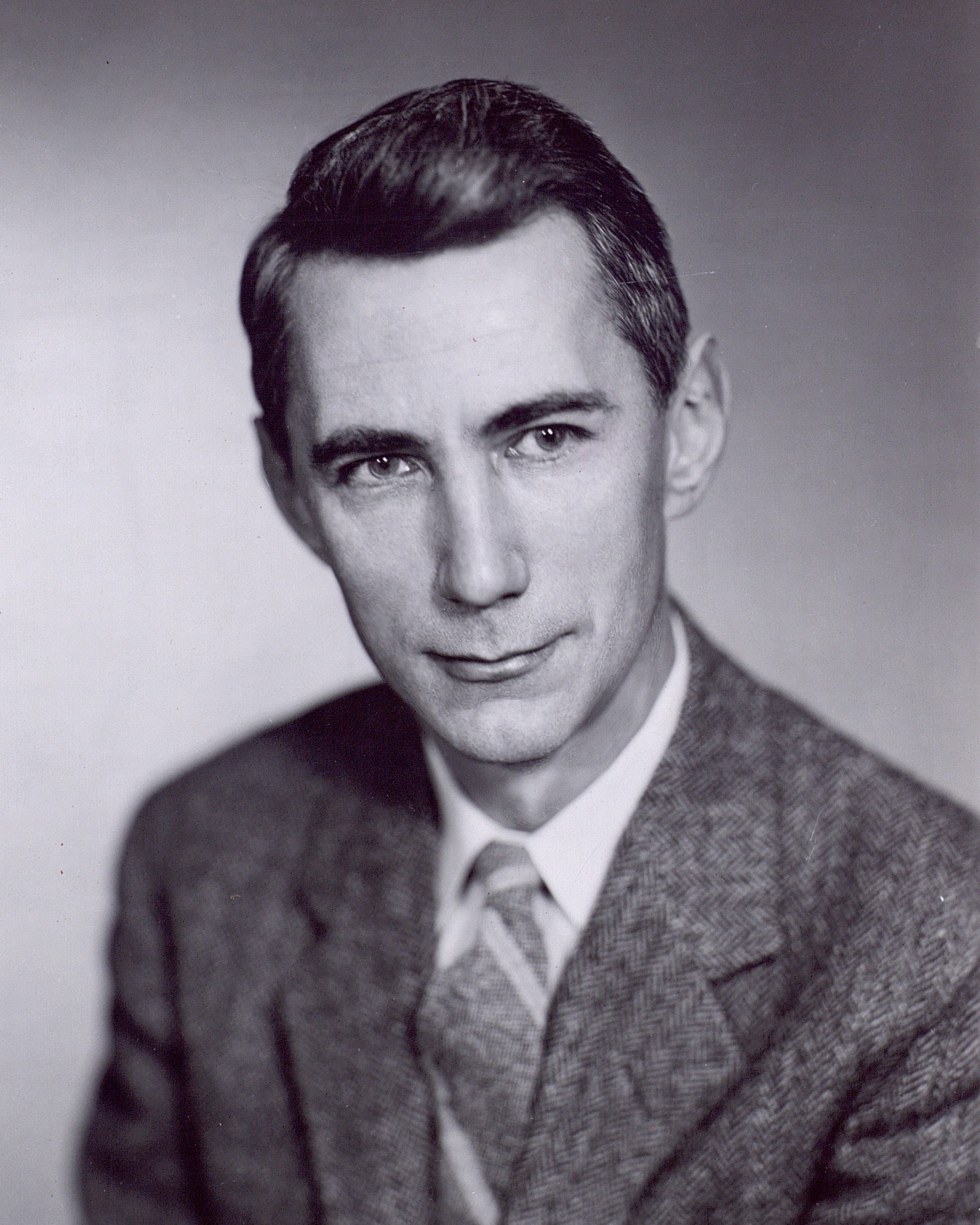 Portrait of Claude Shannon.